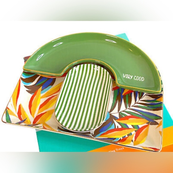 NWT 3 piece nesting tray set Tabitha Brown for target “very good” text - Picture 2 of 9